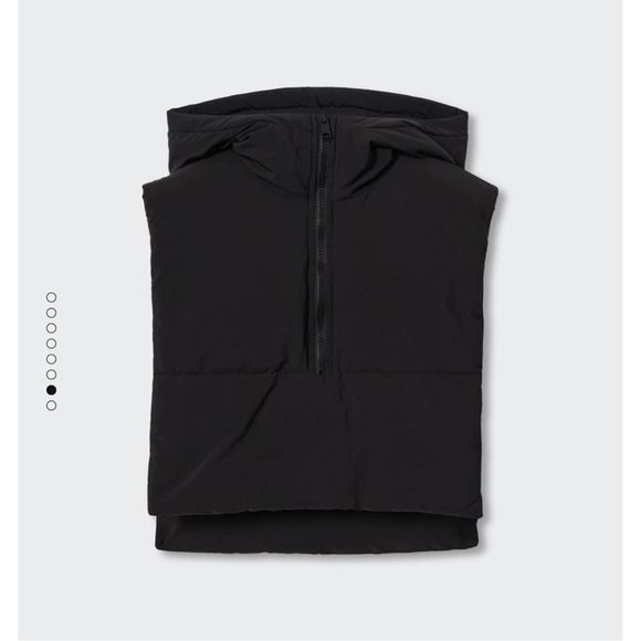 Mango Oversize Quilted Coat Black - Picture 7 of 8